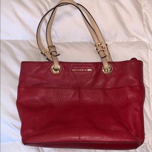 Red Michael Kors shoulder bag